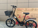 凤凰（Phoenix）电动自行车成人男女士锂电池电动车新国标小型助力电瓶车电单车 R3黑色【单速】20寸一体轮 15AH电动续航45公里 实拍图