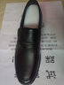 红蜻蜓男鞋内增高头层牛皮休闲鞋男中年商务正装鞋爸爸皮鞋男 WTA318921 实拍图