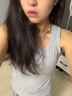 娴妃 【两件装】新款螺纹防走光无袖薄款内搭打底吊带背心女夏春季外穿 【2件装】灰色+白色 【924#】 L 【建议90-100斤】 实拍图