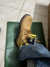 CAT卡特经典大黄靴马丁靴工装靴鞋子男士户外休闲加固防滑短靴 亮黄 40 实拍图