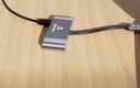 毕亚兹 DP转HDMI一分三转换器扩展坞 4k60hz 支持多屏扩展复制功能 台式机显卡笔记本电视显示器 实拍图