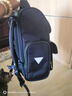 巴布豆（BOBDOG）减负轻便小学生书包男孩女生一二三五四六年级大容量儿童双肩背包 绿色配深蓝 大号【建议3-6年级】 实拍图