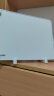 得力（deli）30*22cm蓝色双面小白板 磁铁吸附白板写字板小黑板白板支架式 家用办公手写板儿童画板提示板 实拍图