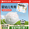 医麦德儿童3d立体婴儿口罩杯型0-6个月新生幼儿宝宝专用1-3岁薄款 5只 实拍图