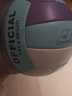 361°排球5号经典排球儿童男女学生充气软式沙滩球中考训练排球 蓝紫 晒单实拍图