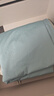 MIDO HOUSE铭都100支四件套纯棉床上用品100%全棉床笠被套A类高端轻奢高级感被罩220x240cm冰川蓝 实拍图