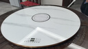 芝梵饭菜保温板加热菜板保温板暖菜板家用带电磁炉火锅暖菜板+火锅+自动旋转家庭旋转餐桌加热转盘 大理石纹丨1.1米【电动+手动旋转】3000W火锅 实拍图