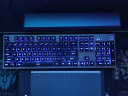 惠普（HP） 键盘机械手感键盘鼠标套装有线电竞游戏背光吃鸡笔记本台式电脑外设办公朋克网吧三件套 金属黑-蓝光 实拍图
