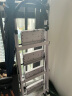星奇堡 家用梯子工程梯折叠多功能人字梯伸缩室内加厚两用梯子 加厚四步梯-白色 实拍图