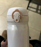 膳魔师（THERMOS）进口保温保冷杯不锈钢JNL-350车载男女情侣儿童水杯子小巧随手杯 JNL-352-PRW 珠光白 350ml 实拍图