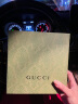 GUCCI古驰Signature皮革互扣式双G带扣男士腰带4厘米宽[礼物] 黑色 95cm 实拍图