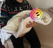 童泰秋冬婴儿床品可拆卸内胆抱毯外出新生儿加厚抱被 黄色（秋冬加厚款0-15°C适用） 85cm*85cm 实拍图
