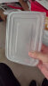 美丽雅一次性饭盒方形750ml*30套 快餐外卖打包盒食品级野餐便当盒 实拍图