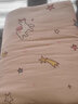 水星家纺被子春秋被 母婴A类全棉纱布低敏抗菌豆豆绒冬毯被 加厚冬被被芯 【春秋款】全棉纱布豆豆毯被(角马/粉) 120cm×150cm 实拍图