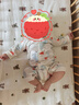 英氏（YEEHOO）婴儿衣服新生儿连体衣男女宝宝纯棉新疆棉婴幼儿居家爬服四季款 气泡【襟蛤款】 73cm (建议6-9月 7.2-9.0kg) 实拍图