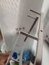 百字浴室置物架太空铝免打孔厕所转角架洗手间卫生间三角壁挂架 实拍图