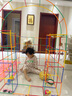 赟娅软吸管聪明棒4D积木网红diy构建拼插搭亲子互动活动创意儿童玩具 800桶装-400吸管+400接头-1.6kg 实拍图