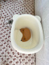 日康（rikang） 浴桶 婴儿洗澡盆 儿童洗澡桶泡澡桶 游泳桶 米色小熊 X1001-3 实拍图