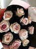 艾斯维娜鲜花速递11朵玫瑰花束送女友生日礼物全国同城配送 11朵粉红雪山玫瑰花束 实拍图
