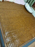 黛安居麻将凉席竹席子麻将席 双人夏天单人宿舍学生可折叠块竹垫空调席 咖啡双牛筋-窄边包边款 单凉席 适用1.5米床 150cm*195cm 实拍图