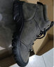 蜻蜓牌皮毛一体真羊毛冬季棉鞋保暖加绒雪地靴高帮鞋棉鞋大码男靴防滑底 6188灰色(有拉链) 39 实拍图