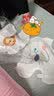 有彩婴幼儿夏季薄款半背衣圆肚兜新生儿护肚兜男女宝宝纱布护肚脐围兜 实拍图