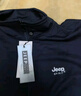JEEP SPIRIT吉普套装男春秋季夹克卫衣休闲裤的三件套百搭男装 黑色 2XL 实拍图