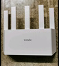 Tenda腾达路由器【千兆WiFi6+穿墙王】无线AX3000信号增强家用放大器Mesh国家补贴金榜一名云霄白立式 实拍图