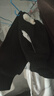 婧麒（JOYNCLEON）儿童棉裤秋冬季加厚洋气时髦童装宝宝长裤女童保暖裤男童加绒裤子 黑色 90cm 实拍图