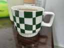 美厨（maxcook）马克杯陶瓷杯 水杯咖啡杯早餐杯茶杯高颜值办公室杯子绿色MBC8764 实拍图