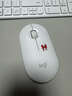 罗技（Logitech）K580无线蓝牙超薄静音键盘 办公键盘笔记本电脑手机Mac平板ipad键盘双模外接键盘薄膜便携多屏家用 键鼠套装-芍药白【K580+Pebble】 实拍图