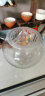 易萌 桌面鱼缸 小型 创意 金鱼缸 圆形玻璃鱼缸 家用客厅鱼缸 水培容器 玻璃花盆绿萝花盆15cm 实拍图
