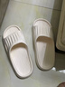 名创优品（MINISO）软云系列浴室拖鞋 灰色41-42码 实拍图