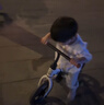 贝趣儿童平衡车1-3-6-12岁宝宝滑步车无脚踏小孩自行车男孩两轮滑行车 发泡轮 12寸 白色 适合身高80-100cm 2-5岁幼儿女孩圣诞节新年礼物 实拍图