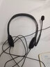 罗技（Logitech）H111/H110有线耳机耳麦 多功能头戴式立体声台式电脑耳机教育办公培训网课耳麦带线3.5mm圆孔耳机 H111 单插头 实拍图