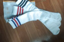 猫人儿童长筒袜子夏季薄款网眼中高筒袜学生白色足球过膝袜  款二 L 晒单实拍图