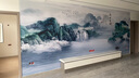 定制山水电视背景墙壁纸简约现代大气影视墙壁布装饰壁画客厅沙发 17款 【满分推荐】8D晶雕真丝布/平方 实拍图