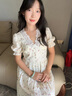 可辰玉手镯天然A货浅绿飘花贵州翠玉镯旺夫镯子送妈妈节日礼物 内径58-59【适合105-120斤】 实拍图