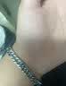 QMXD古巴链手链男士潮流钛钢不掉色百搭韩版嘻哈潮男士手链学生时尚 实拍图