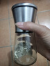 onlycook家用不锈钢现磨胡椒研磨器手动黑胡椒粒碾磨器花椒研磨瓶 高硼硅玻璃短款 实拍图