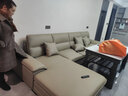 京鹊【热销2万+】沙发真皮沙发客厅简约意式真皮转角贵妃头层牛皮沙发 双+单+贵妃【3.62米总长】 尊享版+进口牛皮+衡温海绵【耐用15年】 实拍图