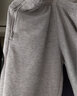 李宁（LI-NING）运动裤男士卫裤收口长裤春秋季含棉针织篮球舒适吸汗休闲大码裤子 浅灰-拉链口袋/螺纹收口 M 实拍图