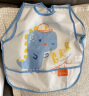 Babyprints儿童罩衣婴儿吃饭围兜宝宝防溅水反穿衣口水兜无袖两件 蓝鲸部落 实拍图