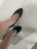 爱步（ECCO）女鞋秋季优雅浅口粗跟黑色单鞋高跟鞋 雕塑45 230203海外直邮 01001 36 实拍图