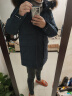 雪中飞貉子毛大毛领羽绒服鹅绒男士冬季常规款防风加厚时尚休闲百搭外套 宝蓝 XL (180) 实拍图