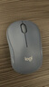 罗技（Logitech）M221 轻音鼠标 无线鼠标 办公鼠标 对称鼠标 带无线微型接收器 薄荷绿 实拍图