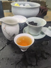 末都景德镇手绘青花陶瓷茶漏茶叶茶滤网釉下彩功夫茶具泡茶器茶道配件 步步生莲款 实拍图
