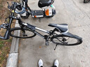 金武端自行车成人山地车公路赛车单车骑行变速超轻越野中学生初中青少年 顶配版-辐条轮-黑白色 26寸21速 实拍图