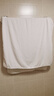 华思美酒店宾馆纯棉白浴巾白色美容院足浴全棉专加大加厚白毛巾批發 500克宾馆70*140 0x0cm 实拍图
