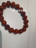 绿侬珠宝 半满肉火焰纹南红玛瑙圆珠散珠子手串隔珠星月菩提diy配珠 直径约10mm/一组2颗 实拍图